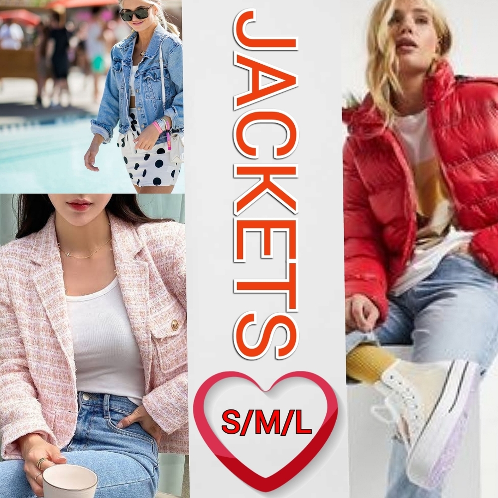 JACKETS💗Don't Wait⚡Send Me Your Own Offer